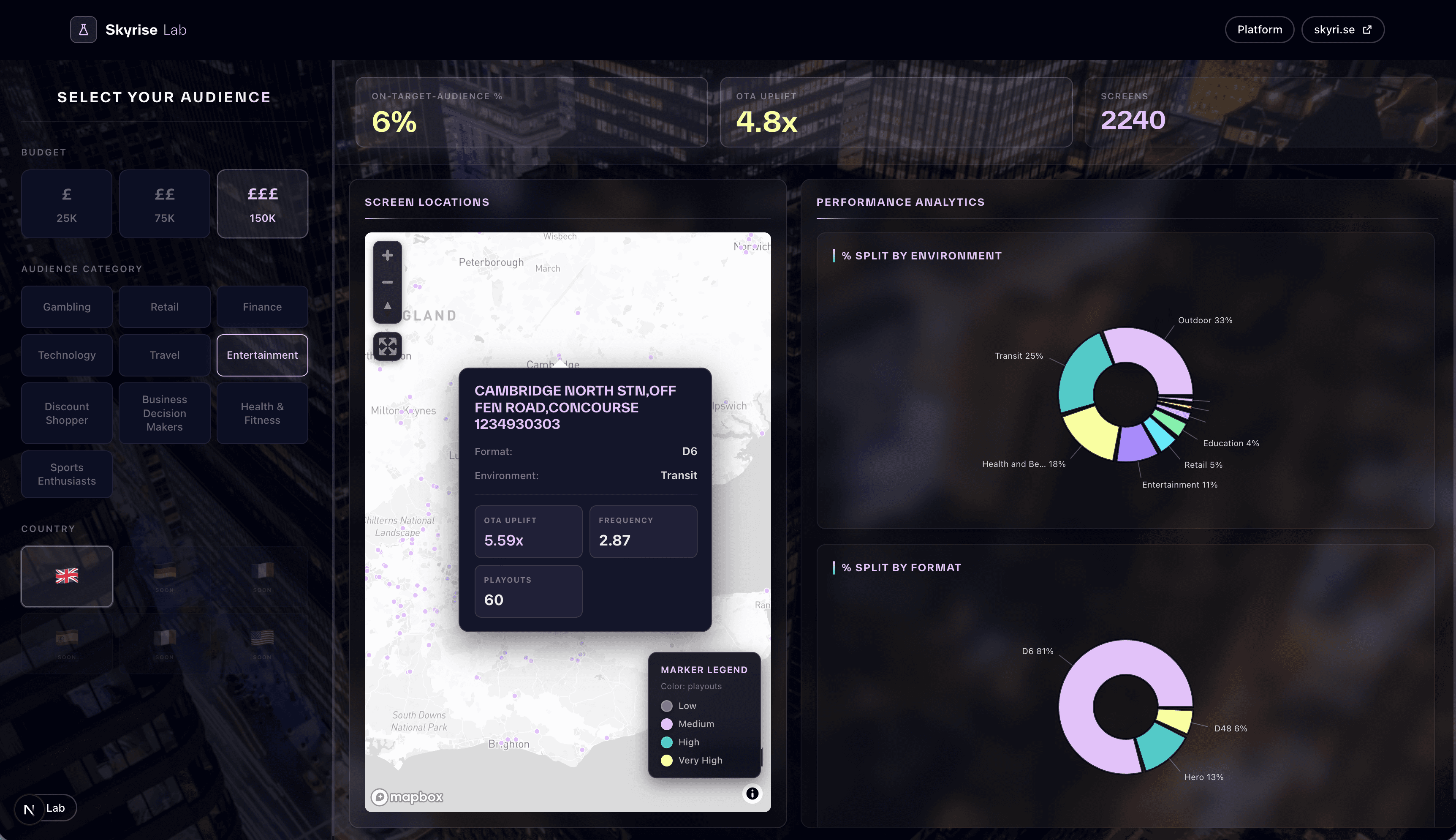 OTA Calculator